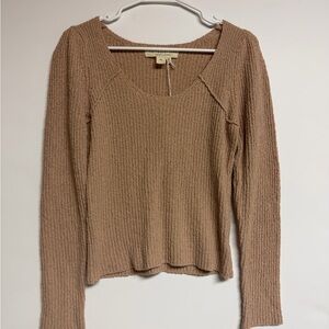 NWT Saltwater LUXE Blush Knit Sweater M